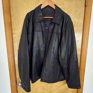 Men’s lamb skin leather jacket. Like new!